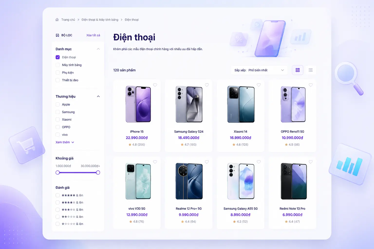 SEO trang danh mục và tối ưu category page thương mại điện tử