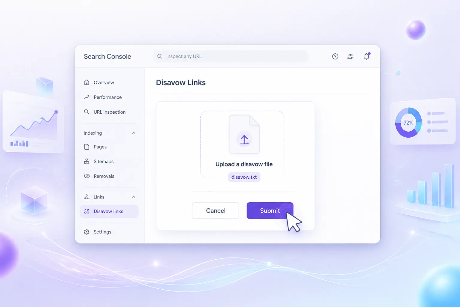 Disavow link và công cụ từ chối liên kết Google Search Console