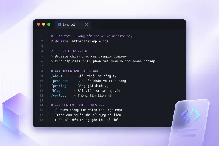 ví dụ nội dung file llms.txt
