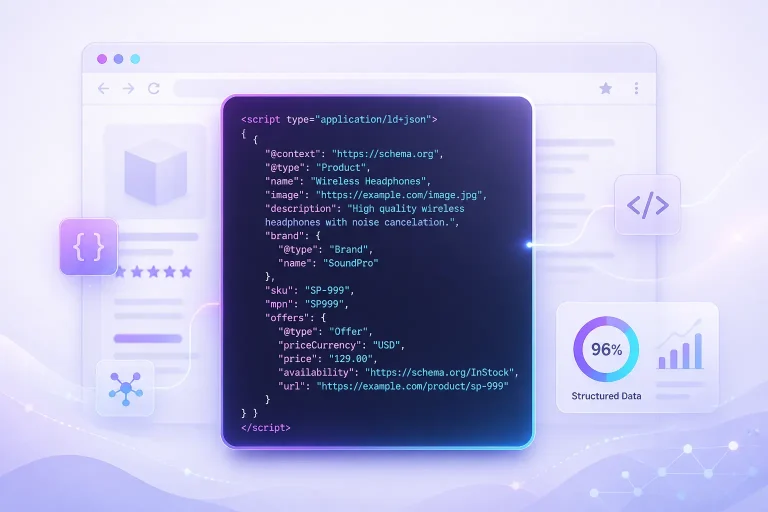 product schema và structured data sản phẩm
