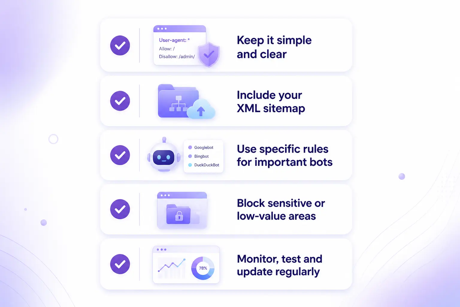 robots.txt best practices SEO cấu hình tối ưu crawl budget sitemap directive