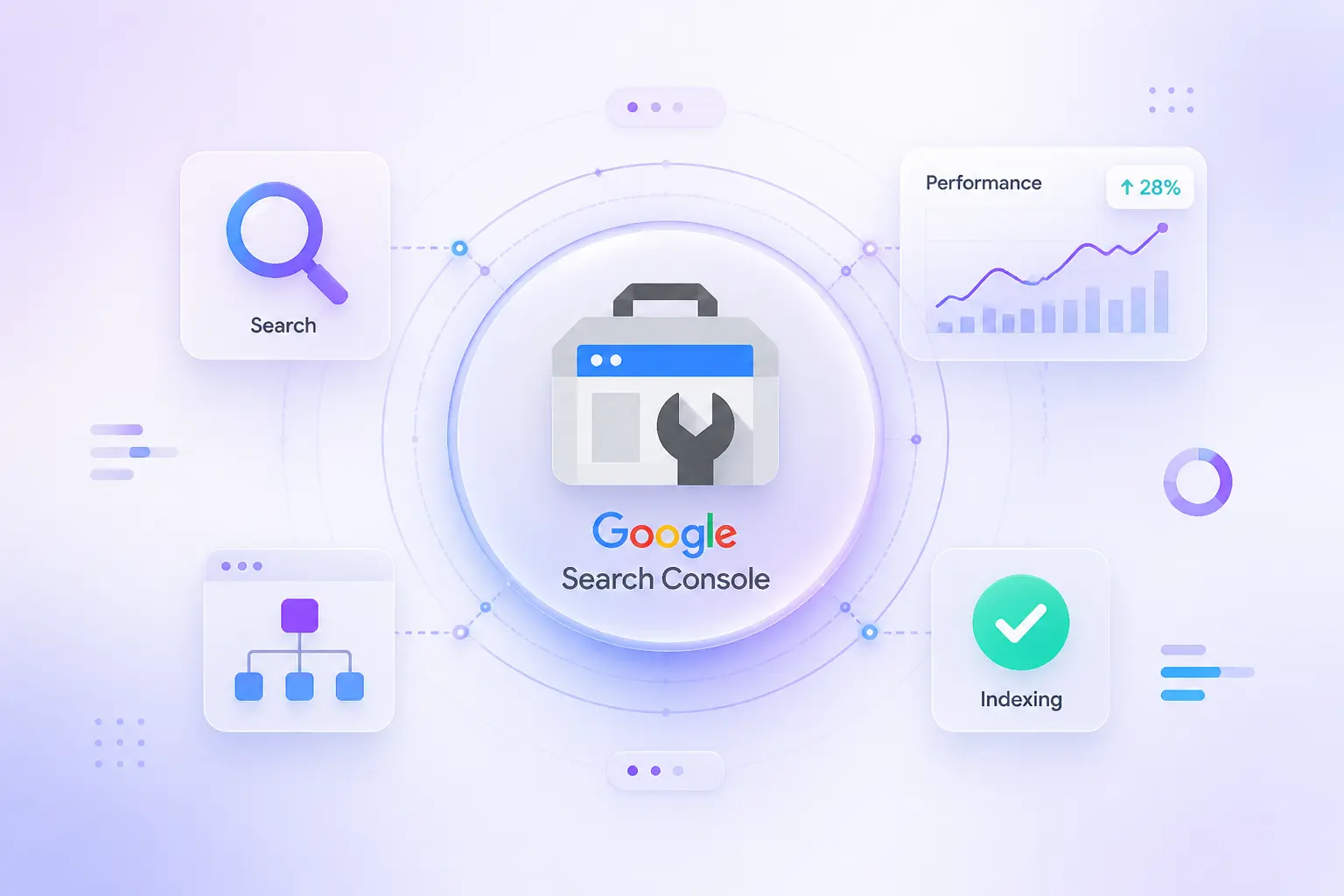 Google Search Console giúp quản trị viên theo dõi khả năng hiển thị website trên Google Search