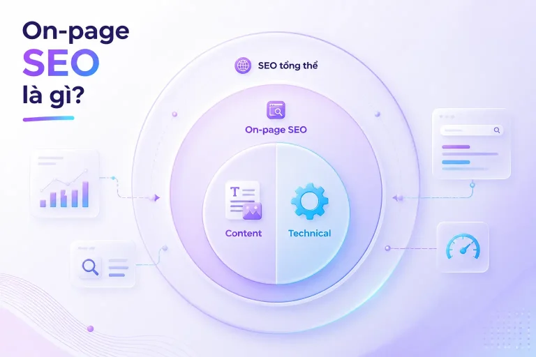 SEO on-page định nghĩa tối ưu trên trang website on-site SEO