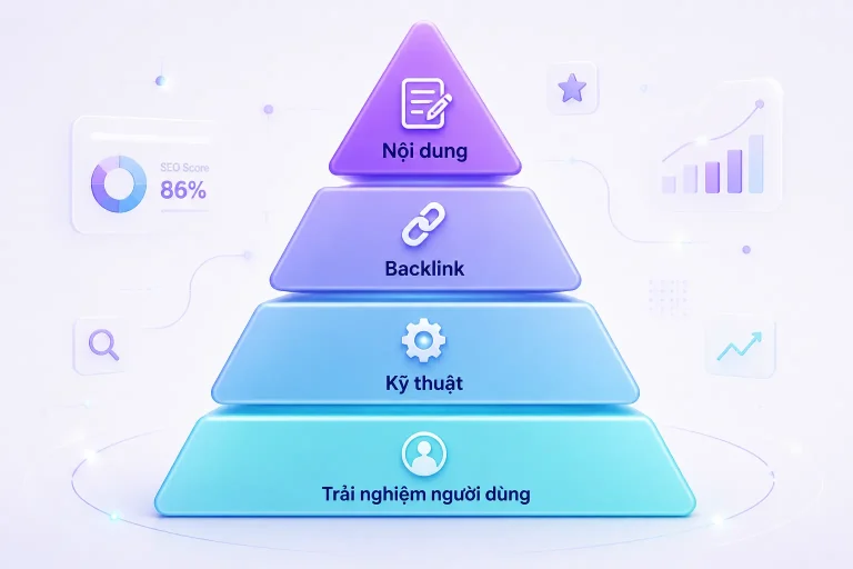yếu tố xếp hạng SEO tín hiệu Google ranking systems 2026