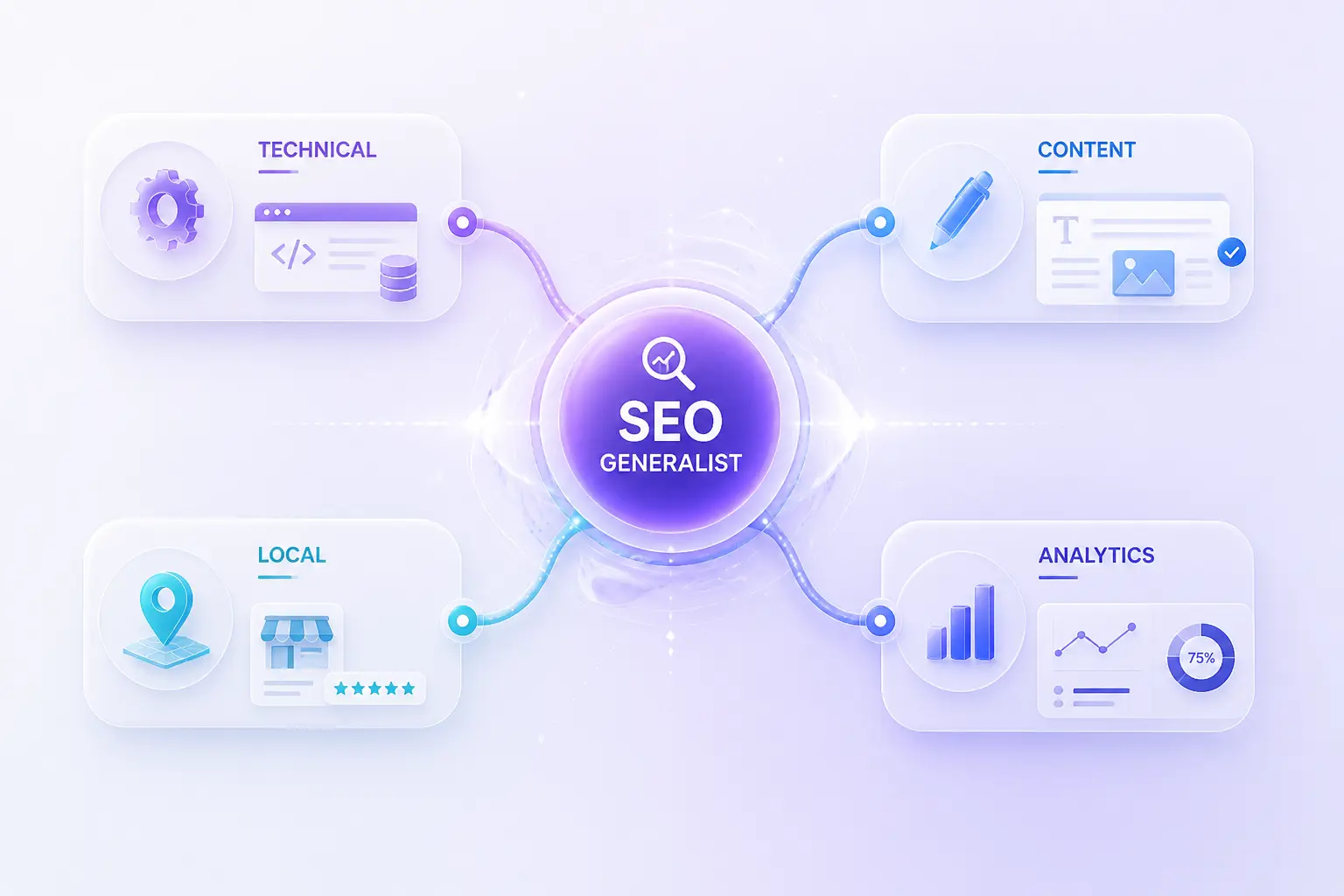 Chuyên môn hóa và quản lý tác vụ SEO
