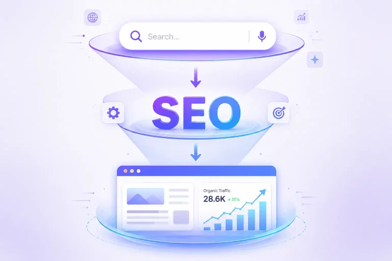 SEO tối ưu hóa công cụ tìm kiếm organic traffic xếp hạng website