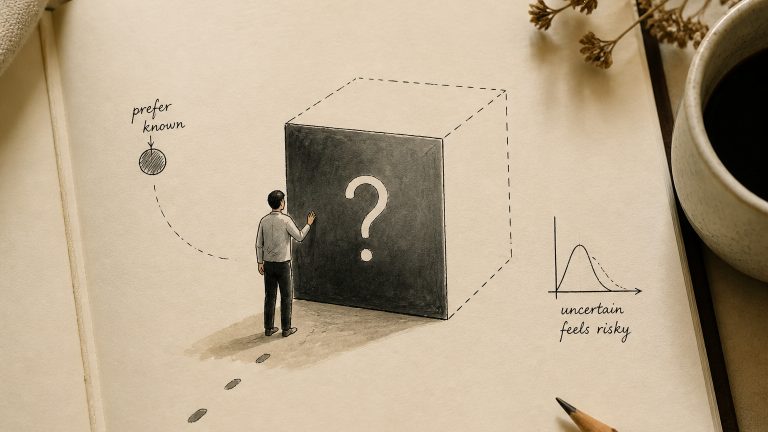 Thiên kiến né tránh sự mơ hồ (Ambiguity Aversion Bias) là gì?