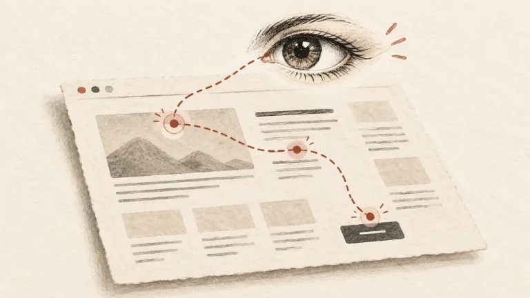 Eye gaze patterns: Mắt bạn “đọc” website như thế nào?